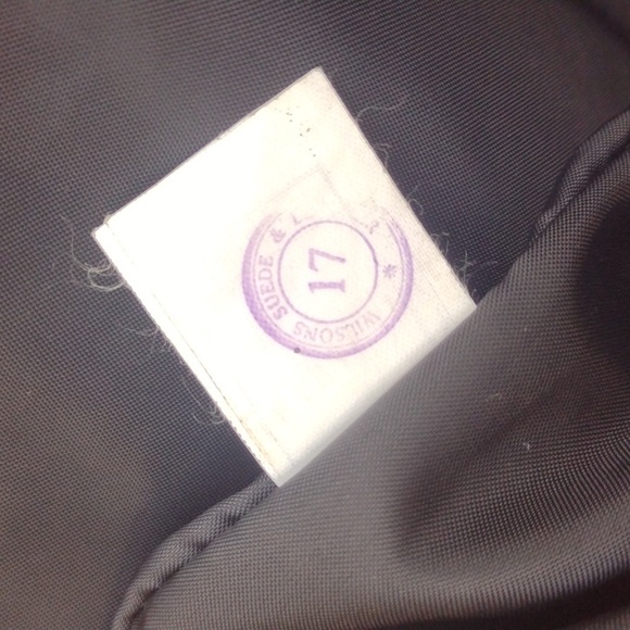 Vintage Pelle Studio Black Leather Long Coat S - Picture 16 of 16